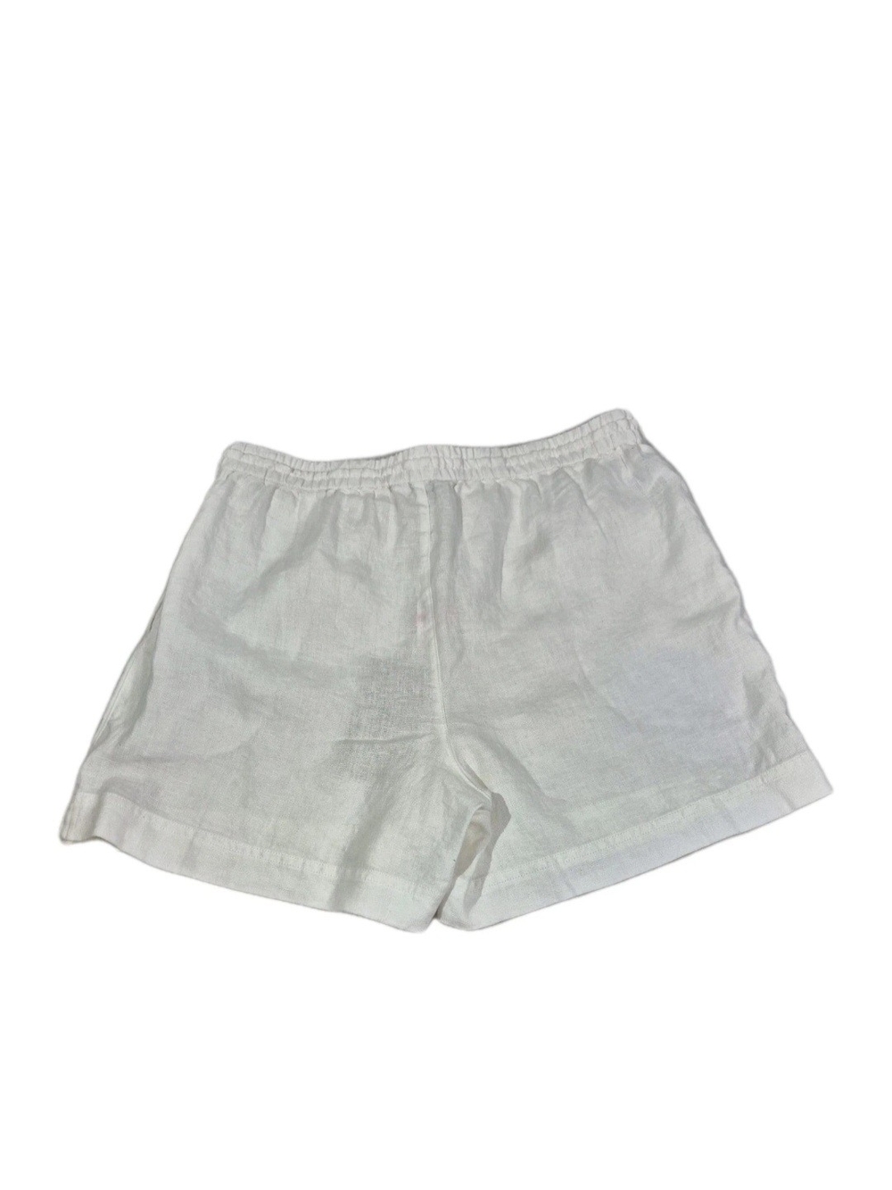 Tommy Bahama Linen Shorts Womens Size L Large Two Palms High-Rise White NWT 65 - Picture 2 of 12